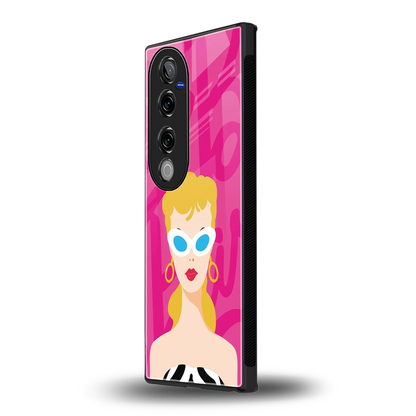 Pookie vivo v40 pro mobile cover | shockproof glass phone case