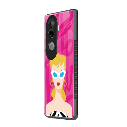 Pookie vivo v40e mobile cover | shockproof glass phone case