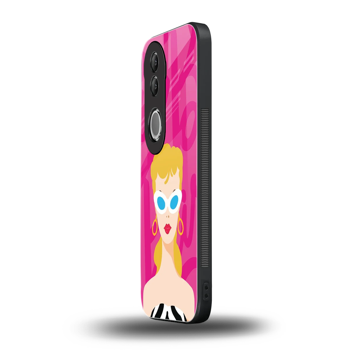 Pookie vivo v50 mobile cover | shockproof glass phone case