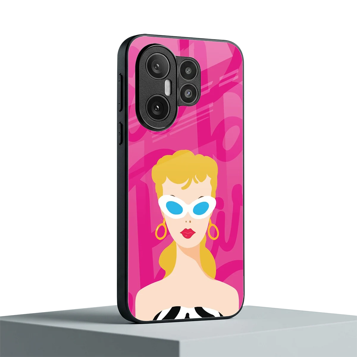 Pookie vivo x200 fe mobile cover | shockproof glass phone case