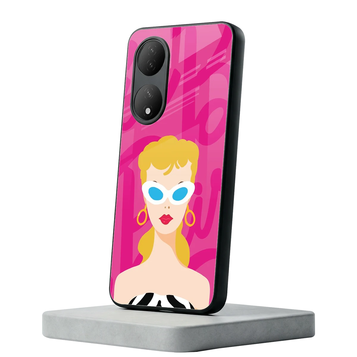 Pookie Vivo-y100 mobile cover | shockproof glass phone case
