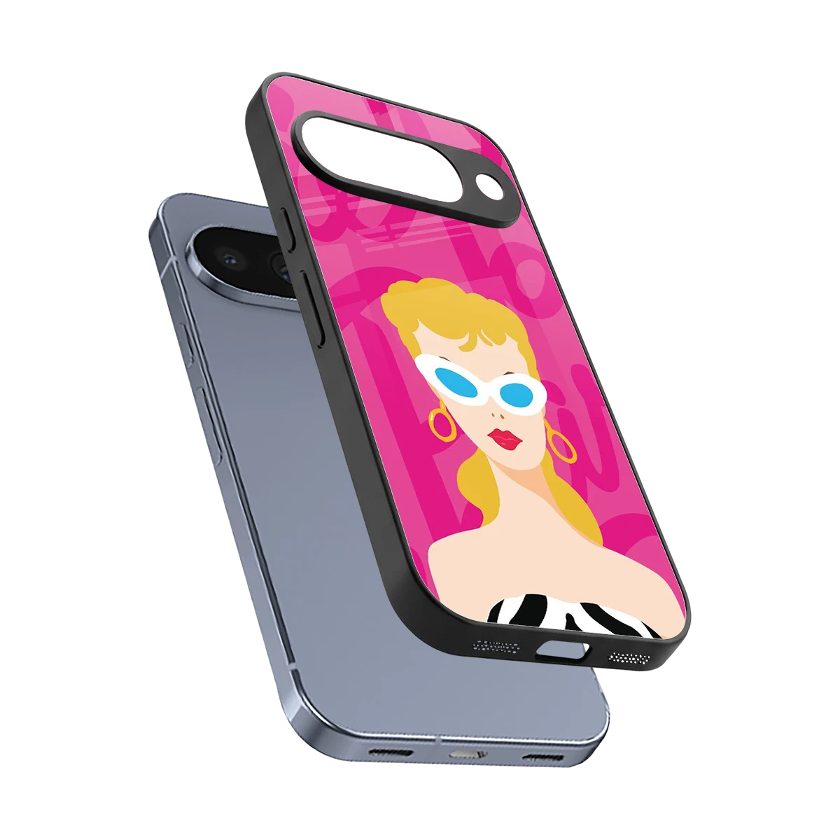 Pookie sleek google pixel 10 cover with tempered glass back and TPU edges