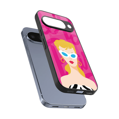 Pookie sleek google pixel 10 cover with tempered glass back and TPU edges