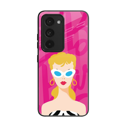 Pookie back phone cover | glass case for redmi 15 5g