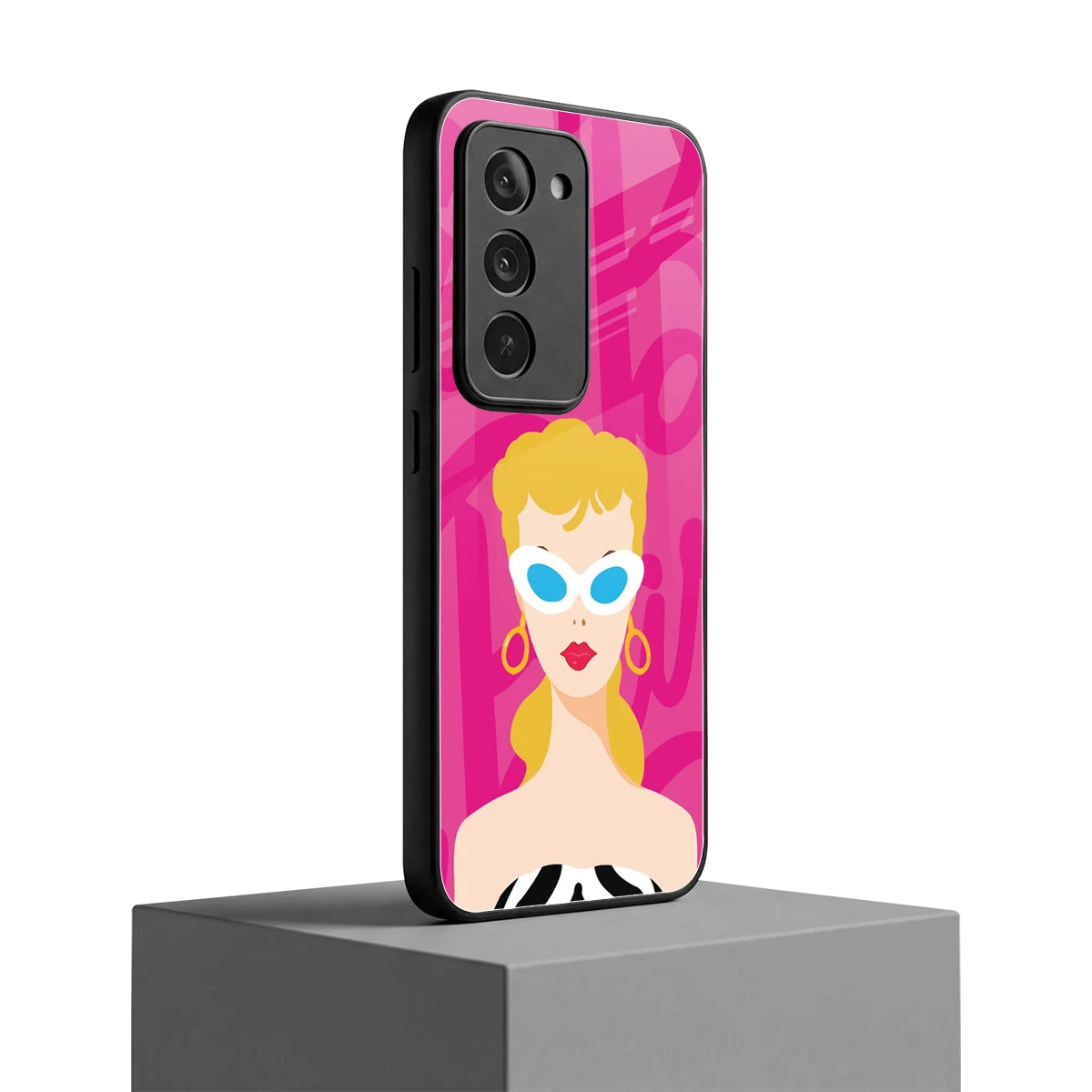 Pookie redmi 15 5g mobile cover | shockproof glass phone case