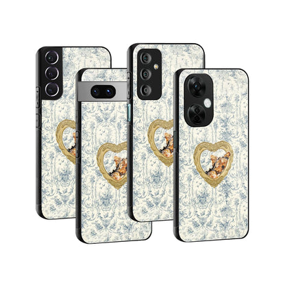 Stylish Glass Back Case for All Smartphones iPhone, Samsung, OnePlus, Pixel, Redmi, Oppo, Vivo, Motorola