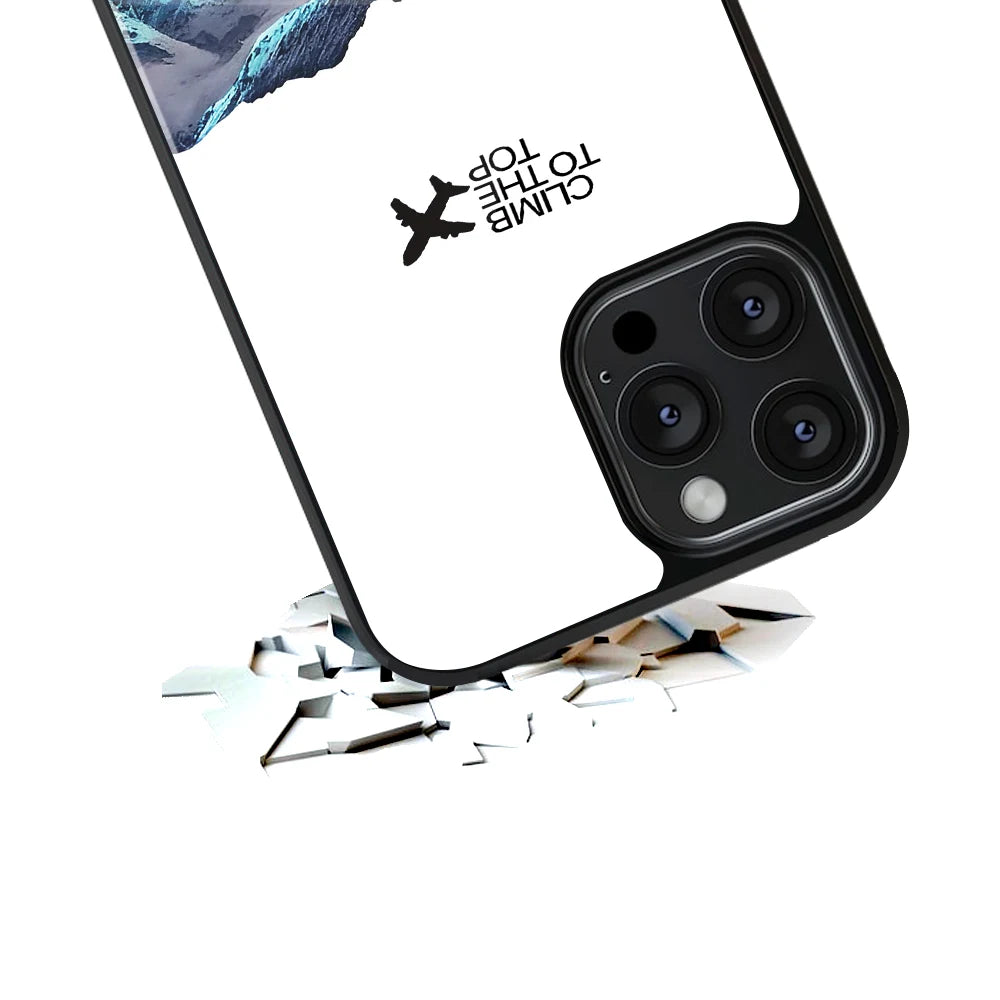 Durable Glass Back Mobile Case for iPhone, Samsung, OnePlus, Google Pixel, Redmi, Vivo, Oppo