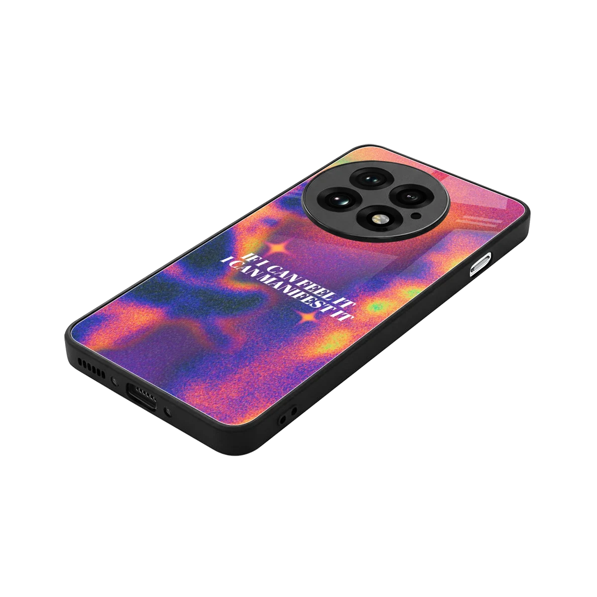Power Within stylish phone case for oneplus 13 | glossy glass and slim fit