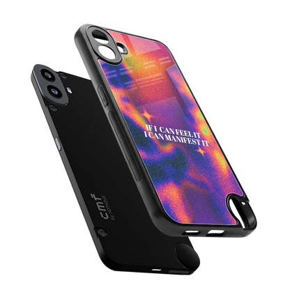 Power Within sleek cmf nothing phone 1 cover with tempered glass back and TPU edges