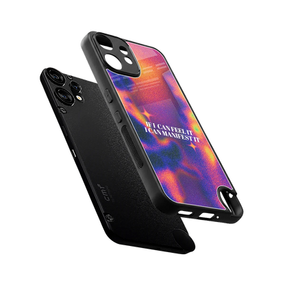Power Within sleek cmf nothing phone 2 pro cover with tempered glass back and TPU edges