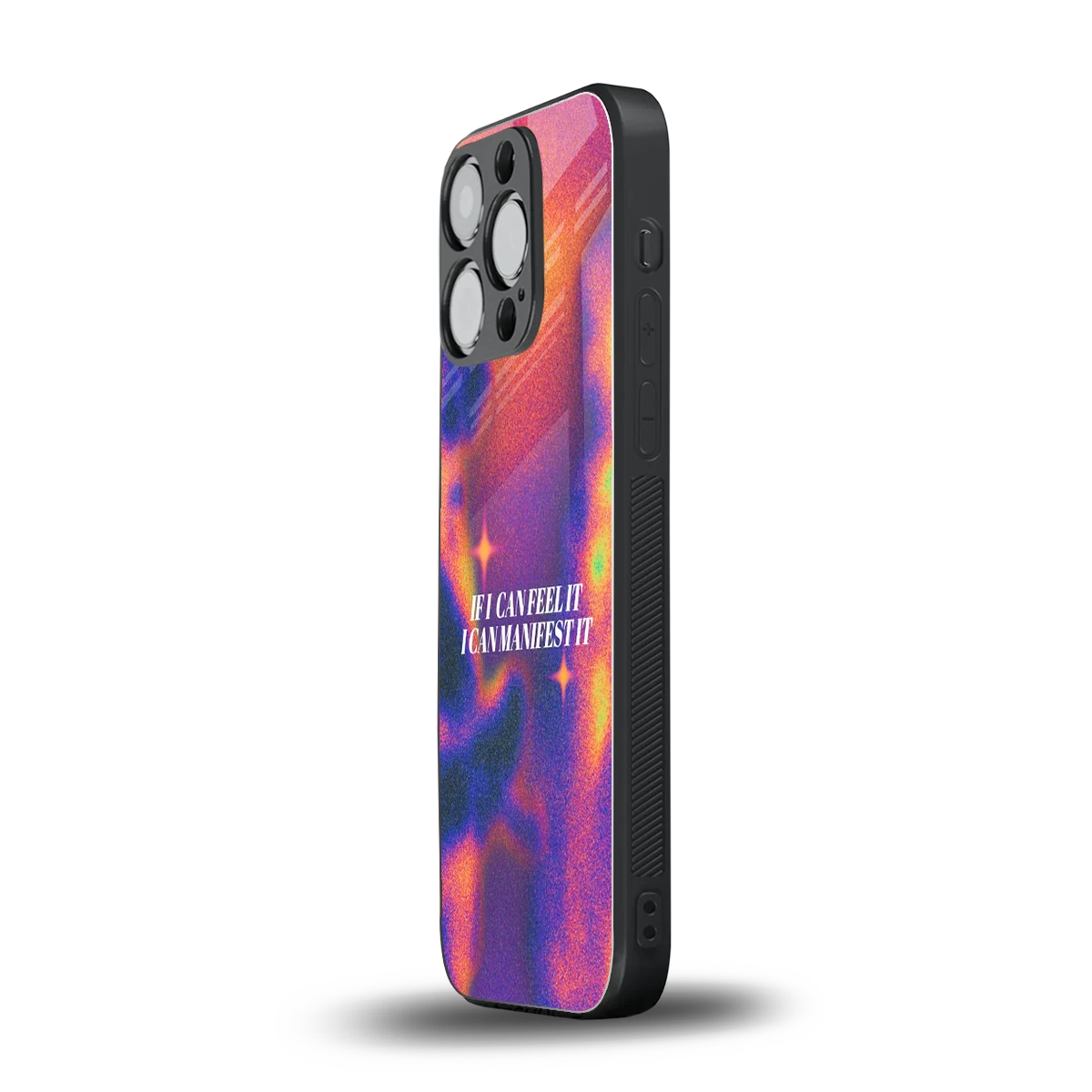 Power Within iphone 15 pro mobile cover | shockproof glass phone case