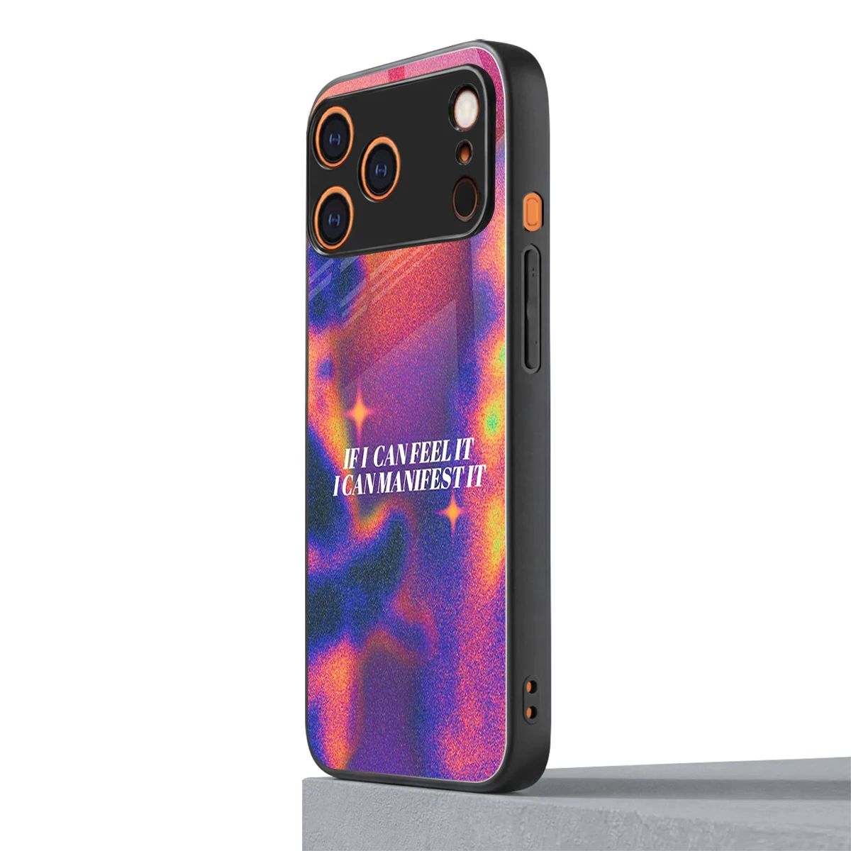 Power Within iphone 17 pro mobile cover | shockproof glass phone case
