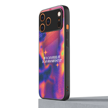 Power Within iphone 17 pro mobile cover | shockproof glass phone case