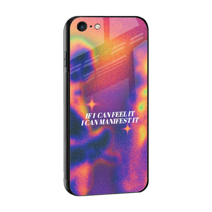 Power Within sleek iphone 6s plus cover with tempered glass back and TPU edges