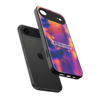 Power Within sleek iphone air cover with tempered glass back and TPU edges