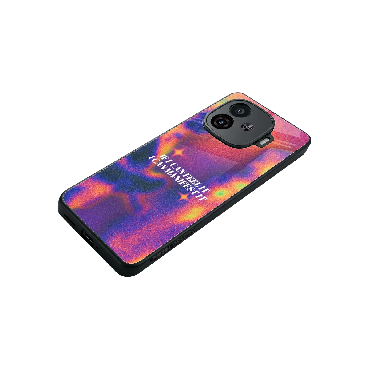 Power Within stylish phone case for iqoo neo 10r 5g | glossy glass and slim fit
