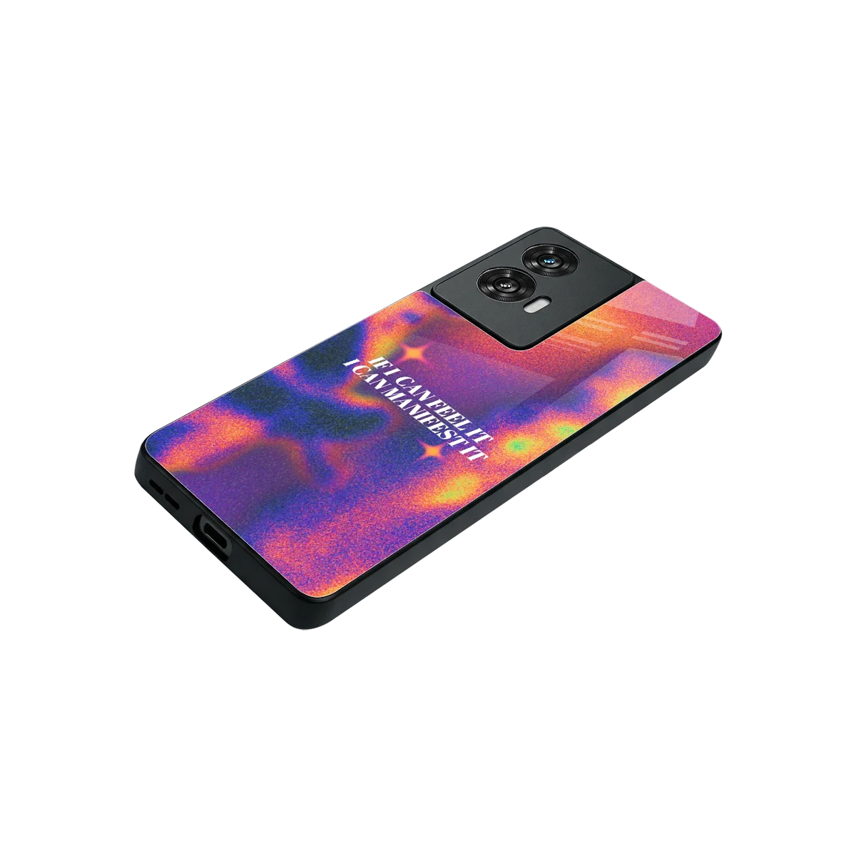 Power Within stylish phone case for motorola edge 50 fusion | glossy glass and slim fit
