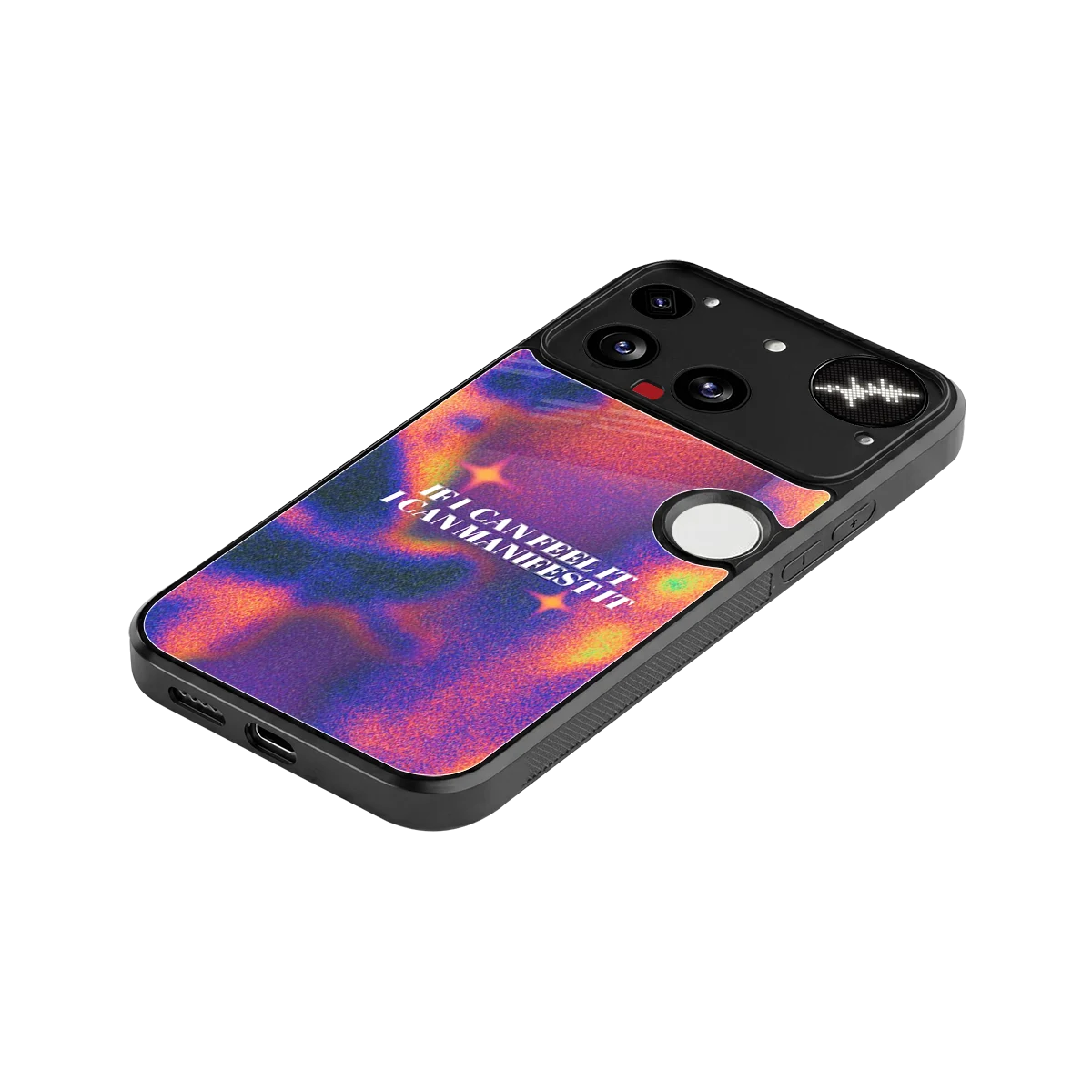 Power Within stylish phone case for nothing phone 3 | glossy glass and slim fit