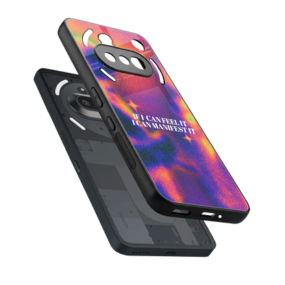 Power Within sleek nothing phone 3a cover with tempered glass back and TPU edges