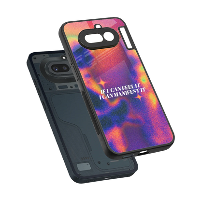 Power Within sleek nothing phone 4a cover with tempered glass back and TPU edges