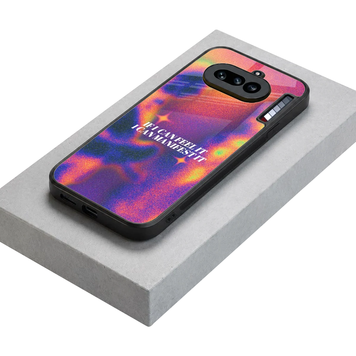 Power Within stylish phone case for nothing phone 4a | glossy glass and slim fit