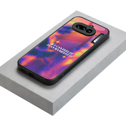 Power Within stylish phone case for nothing phone 4a | glossy glass and slim fit