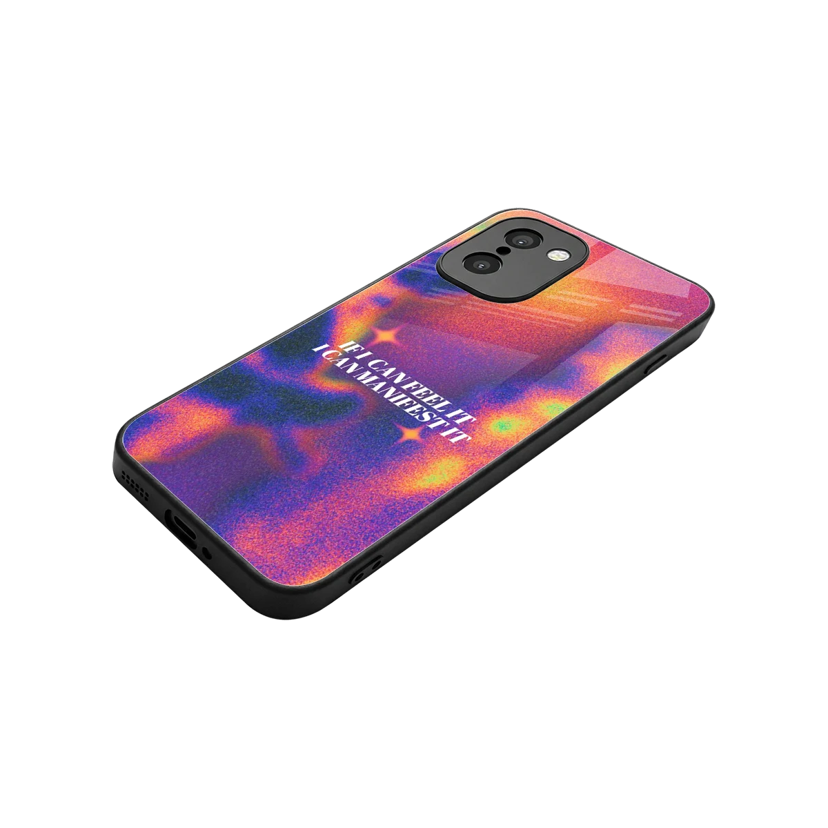 Power Within stylish phone case for oneplus 15r | glossy glass and slim fit