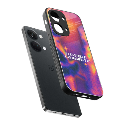 Power Within sleek oneplus nord 3 cover with tempered glass back and TPU edges