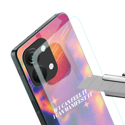 Power Within stylish phone case for oneplus nord 3 | glossy glass and slim fit