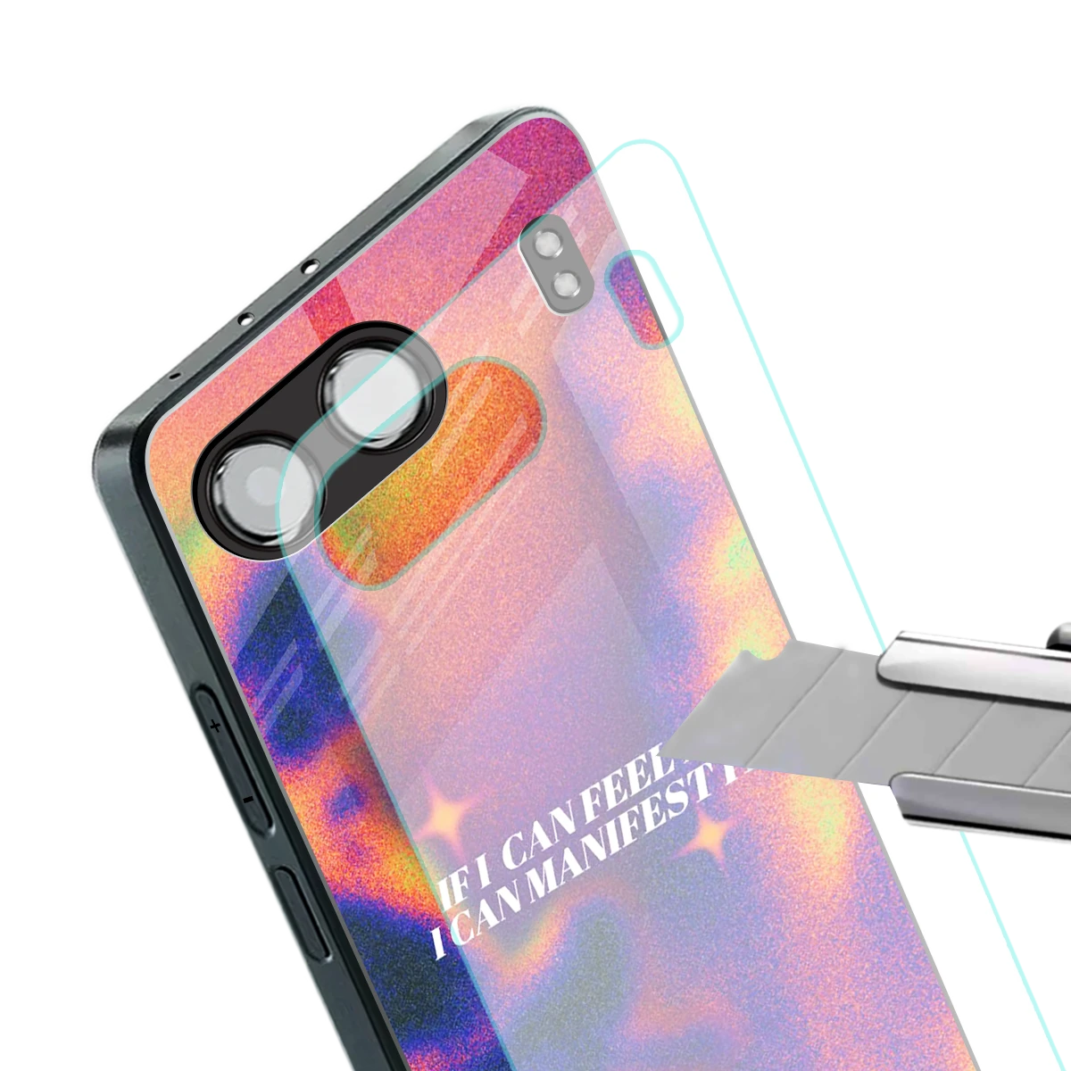 Power Within stylish phone case for oneplus nord 4 | glossy glass and slim fit