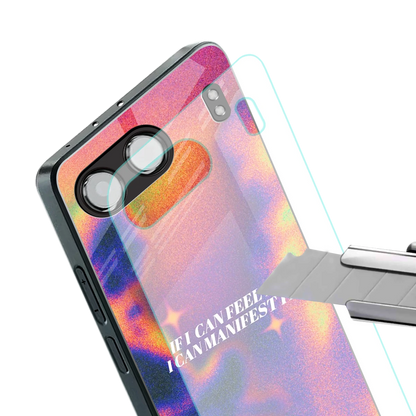 Power Within stylish phone case for oneplus nord 4 | glossy glass and slim fit