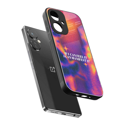 Power Within sleek oneplus nord ce 3 cover with tempered glass back and TPU edges