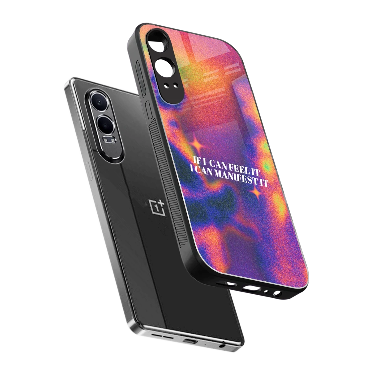 Power Within sleek oneplus nord ce 4 lite cover with tempered glass back and TPU edges