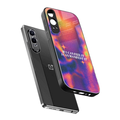 Power Within sleek oneplus nord ce 4 lite cover with tempered glass back and TPU edges