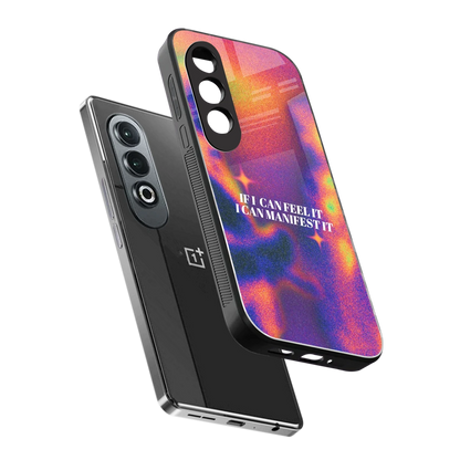 Power Within sleek oneplus nord ce 4 cover with tempered glass back and TPU edges