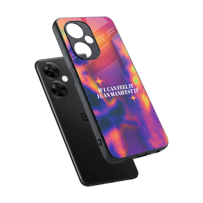 Power Within sleek oneplus nord ce 3 lite cover with tempered glass back and TPU edges
