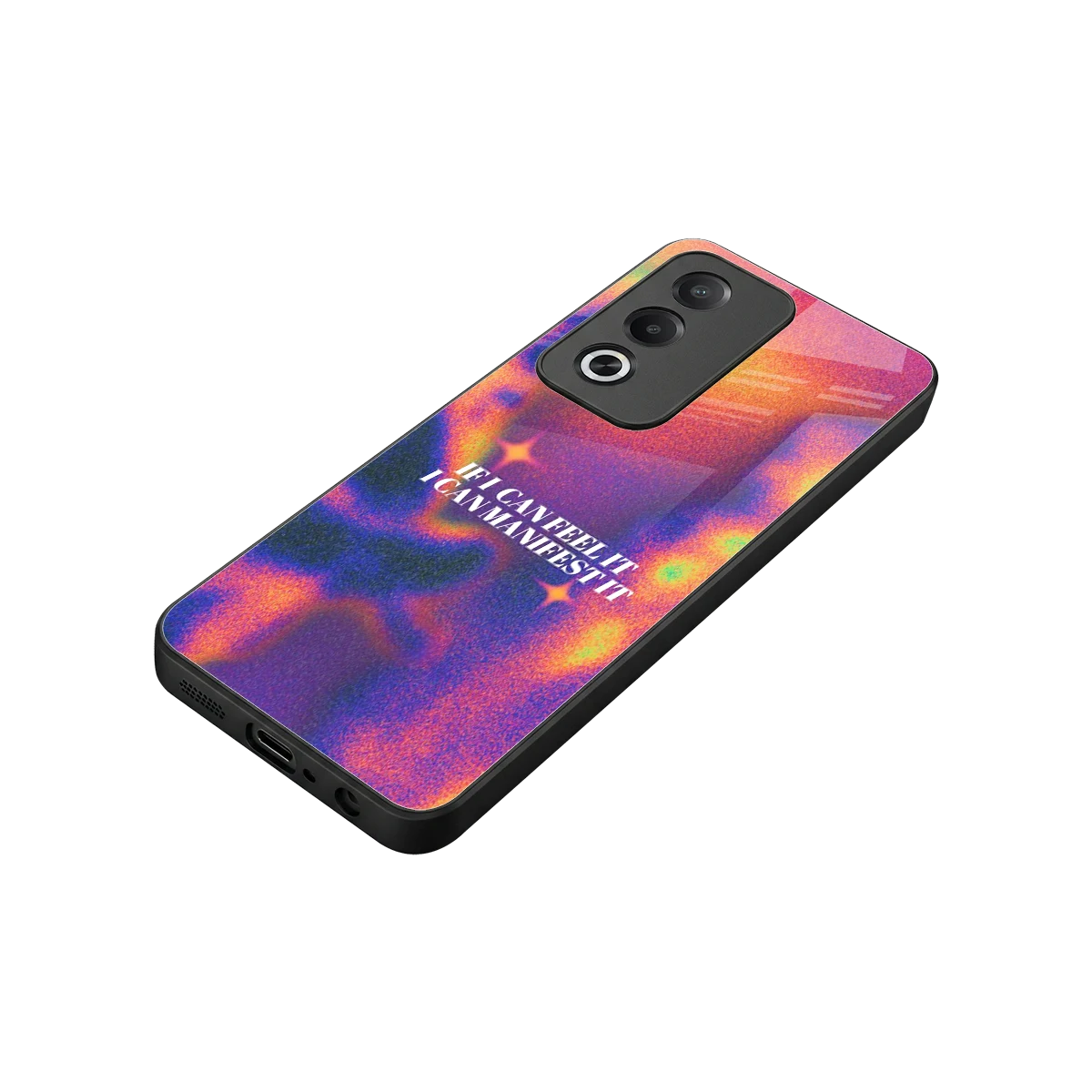 Power Within stylish phone case for oppo a3 pro | glossy glass and slim fit