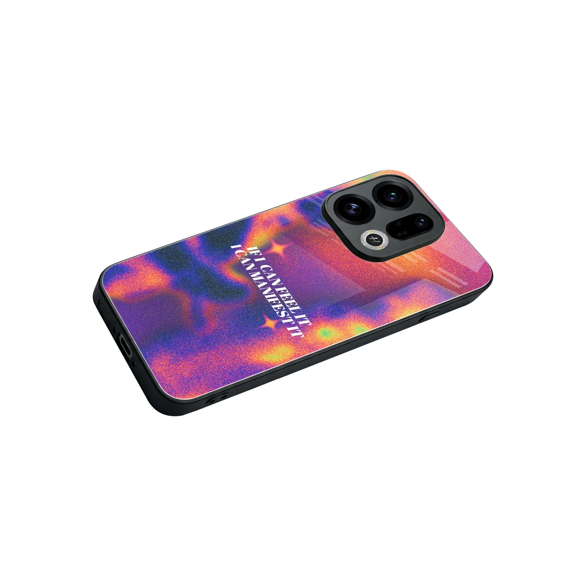 Power Within stylish phone case for oppo find x9 | glossy glass and slim fit