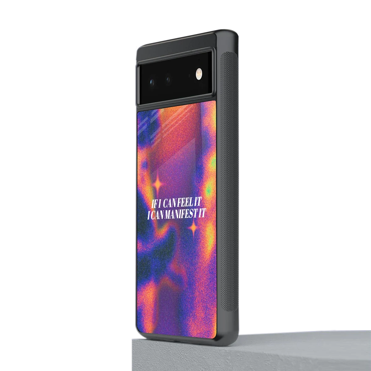 Power Within stylish phone case for google pixel 6a | glossy glass and slim fit