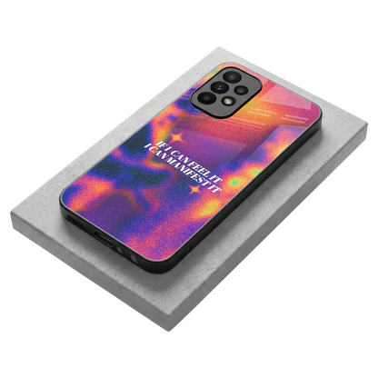 Power Within stylish phone case for samsung galaxy a23 | glossy glass and slim fit