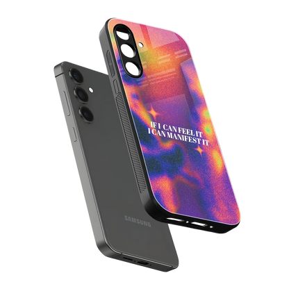 Power Within sleek samsung galaxy a55 5g cover with tempered glass back and TPU edges
