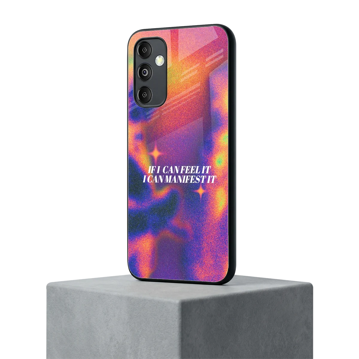 Power Within samsung galaxy m14 5g mobile cover | shockproof glass phone case
