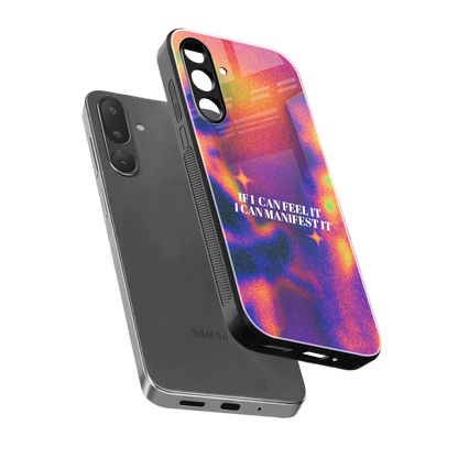 Power Within sleek samsung galaxy m36 5g cover with tempered glass back and TPU edges