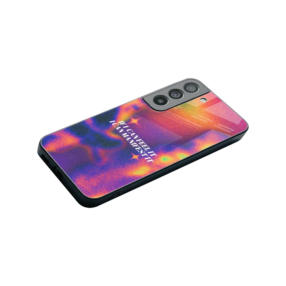 Power Within stylish phone case for samsung galaxy s22 | glossy glass and slim fit