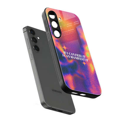 Power Within sleek samsung galaxy s25 cover with tempered glass back and TPU edges