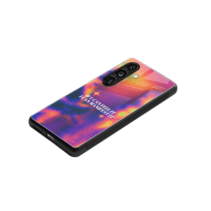 Power Within stylish phone case for samsung galaxy s24 fe | glossy glass and slim fit
