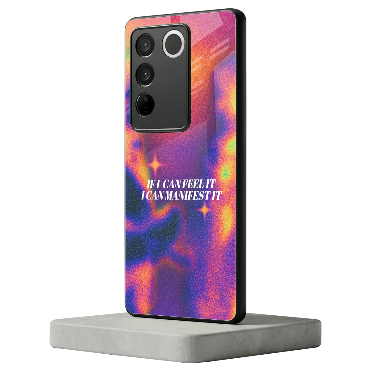 Power Within vivo v27 5g mobile cover | shockproof glass phone case