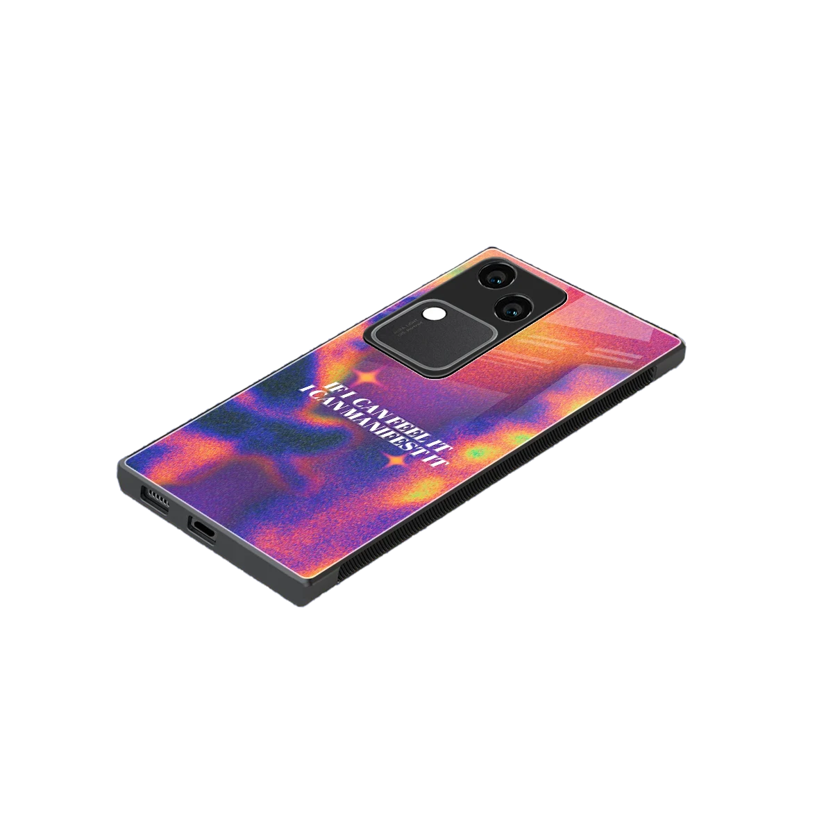 Power Within stylish phone case for vivo v30 | glossy glass and slim fit
