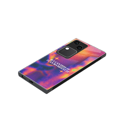 Power Within stylish phone case for vivo v30 | glossy glass and slim fit
