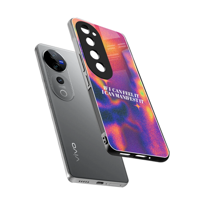 Power Within sleek vivo v40 pro cover with tempered glass back and TPU edges